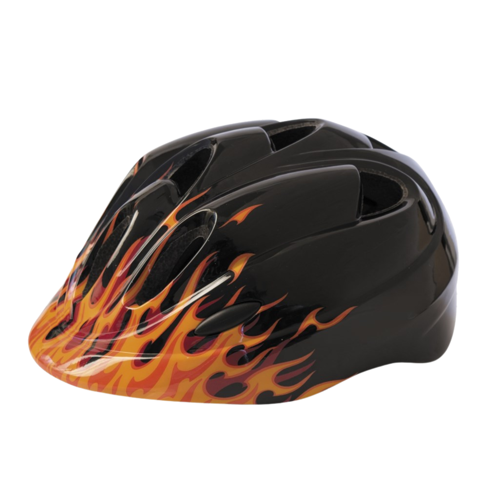Azur Flames Kids Bike Helmet [Sz:XS (46-50cm)]