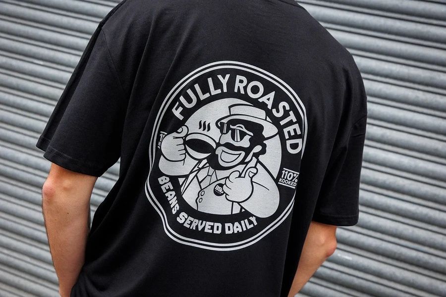 BSD Fully Roasted Men's T-Shirt [Cl:Black Sz:L]