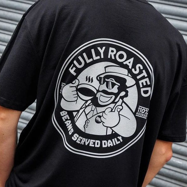 BSD Fully Roasted Men's T-SHIRT [Sz:L Cl:Black]