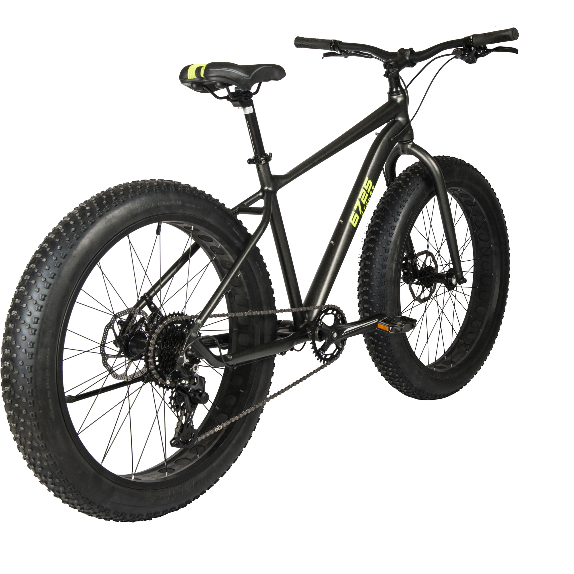 6725 H-Series Fatbike rear view Shimano drivetrain