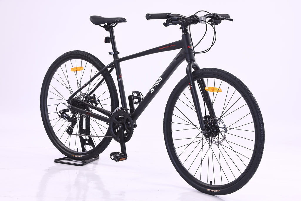 6725 Axis 700c Commuter Bike featuring a lightweight alloy frame and sleek design for urban commuting.