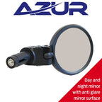 Azur Orbit Anti Glare Bike Mirror