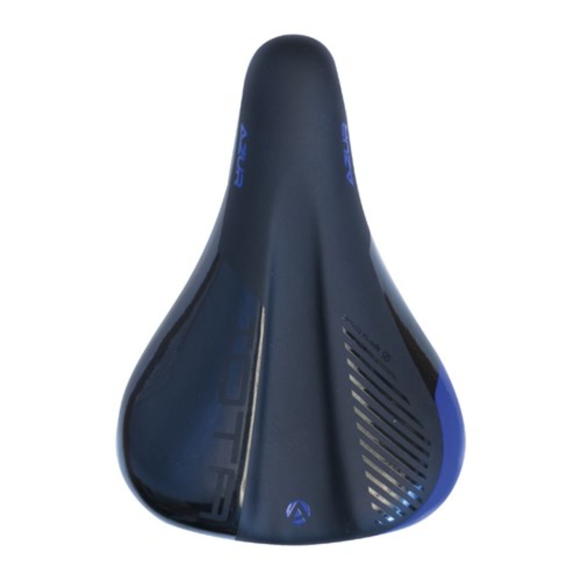top view of Azur IOTA saddle showing 135 x 200mm profile