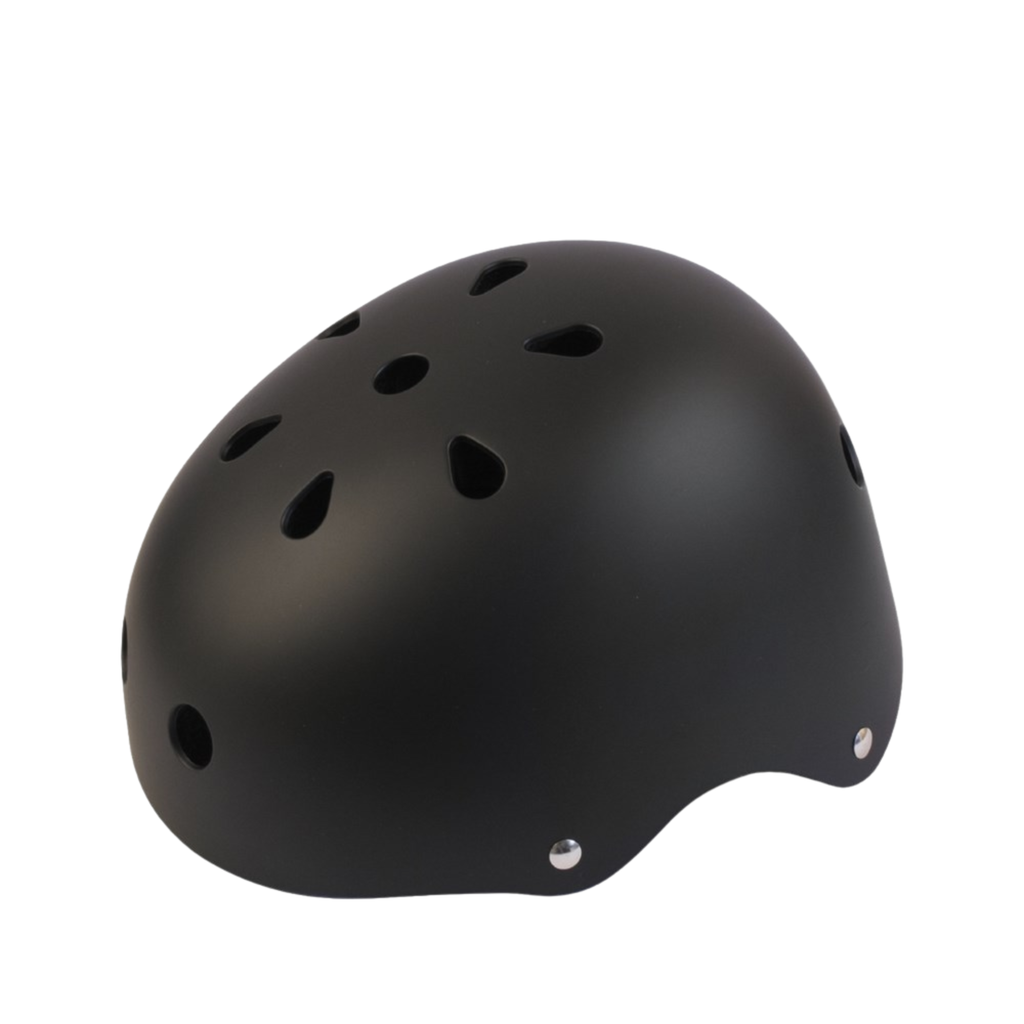 Azur U80 Bike Helmet in sleek black design with ventilation holes for optimal comfort and protection.