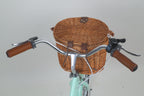 Ladies Cruiser Bike wicker basket cruiser handlebars view