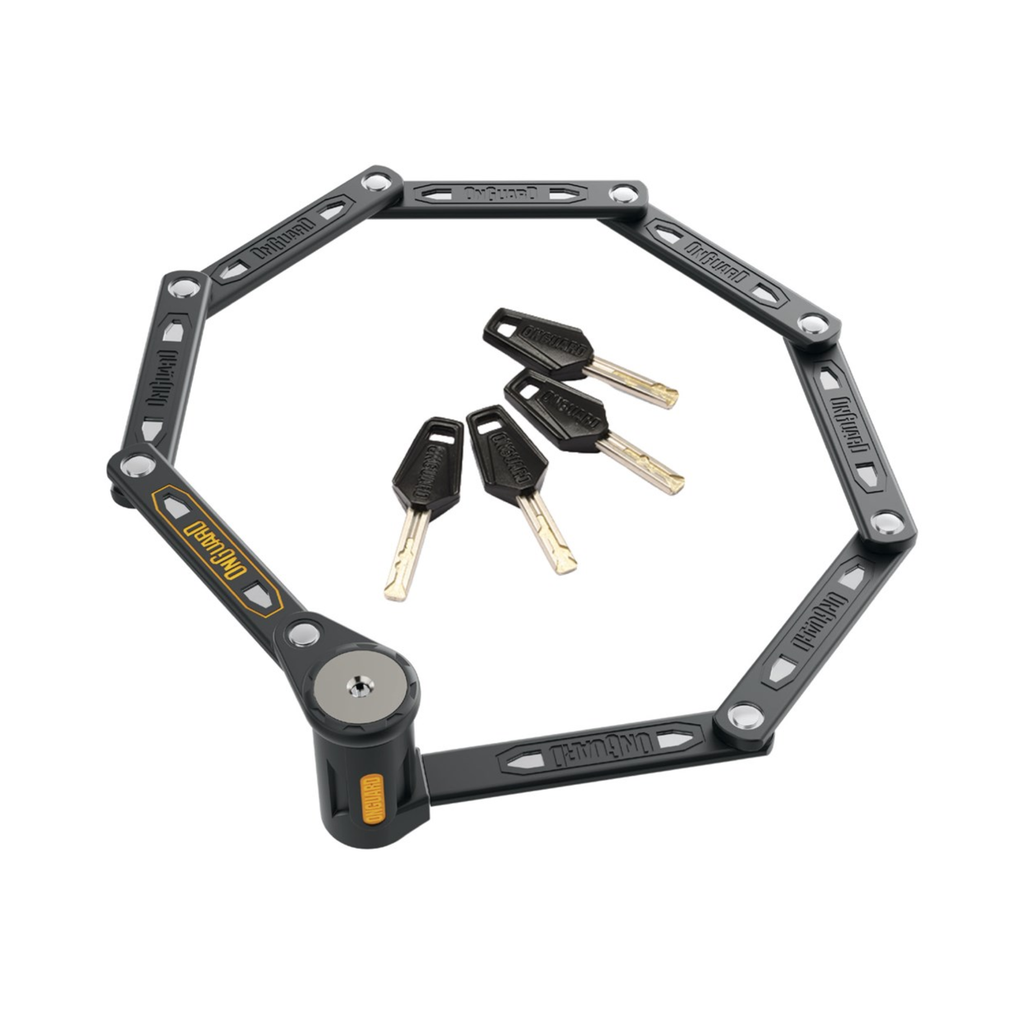 OnGuard K9 folding link plate bike lock 79cm — Broome Cycles
