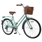 Ladies Cruiser Bike mint green step through city cruiser bicycle