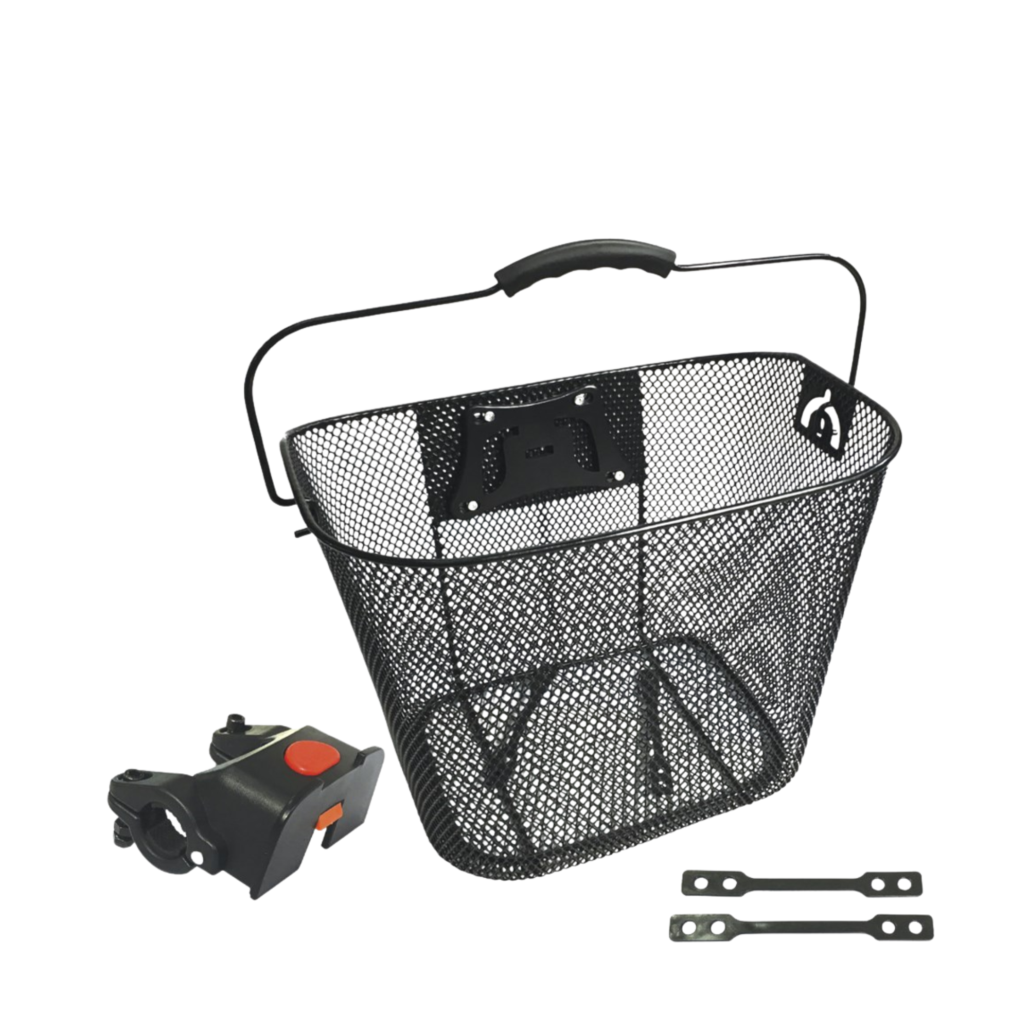 Azur Wire Quick Release Adjustable Front Bike Basket front view