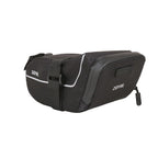 black Zefal Z Light Pack saddle bag with reflective strips