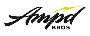 Logo of Ampd Bros with a stylized 'A' and 'B' design.