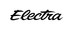 Electra logo in black script on a white background
