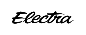 Electra logo in black on a white background