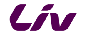 Purple logo with the letter 'L' on a white background