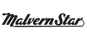 Malvern Star logo in black text on a white background